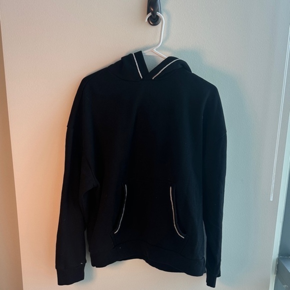 Fashion Nova Black Hoodie for Men